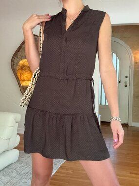 Brown AllSaints Mini Dress